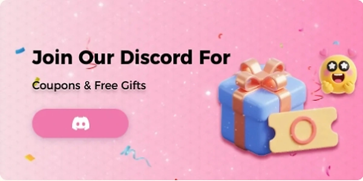 USFans Discord community invitation with coupons and free gifts artwork