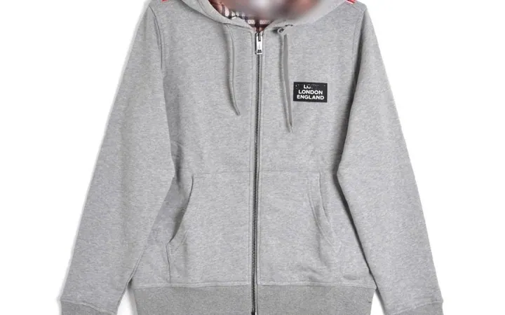 Burberry Hove Check Embroidered Hoodie product preview